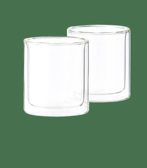 CASA RELAX Vaso De Doble Pared Juego De 2 24,5 CL Transparente> Vasos Para Café | Vasos Para Té