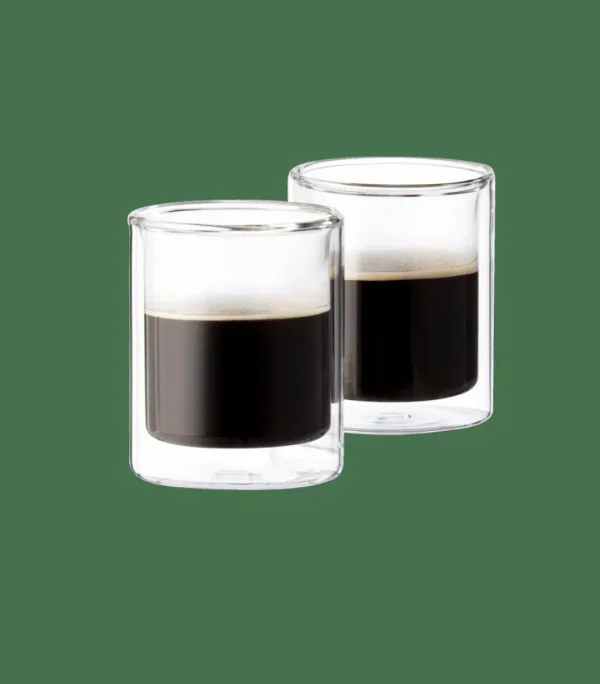 CASA RELAX Vaso De Doble Pared Juego De 2 12 CL Transparente> Vasos Para Café | Vasos Para Té