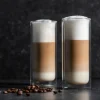 CASA RELAX Vasos De Doble Pared Juego De 2 30 C Transparente> Vasos Para Café | Vasos Para Té