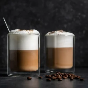 CASA RELAX Vasos De Doble Pared Juego De 2 33 CL Transparente> Accesorios De Té | Vasos Para Café