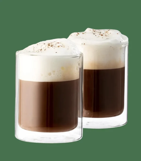 CASA RELAX Vasos De Doble Pared Juego De 2 33 CL Transparente> Accesorios De Té | Vasos Para Café