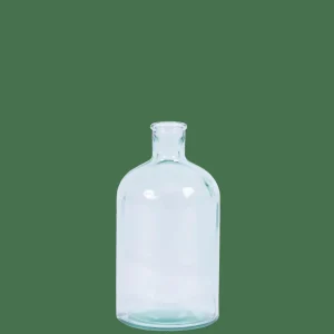 CASA RETRO Florero Botella Transparente> Floreros