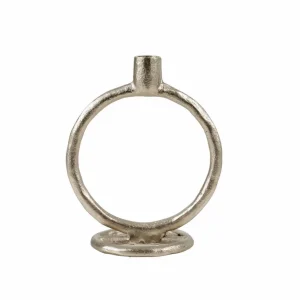 CASA RINGS Candelabro Marrón Claro> Candelabros