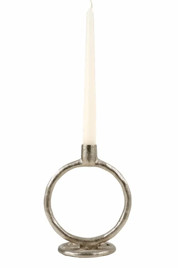 CASA RINGS Candelabro Marrón Claro> Candelabros
