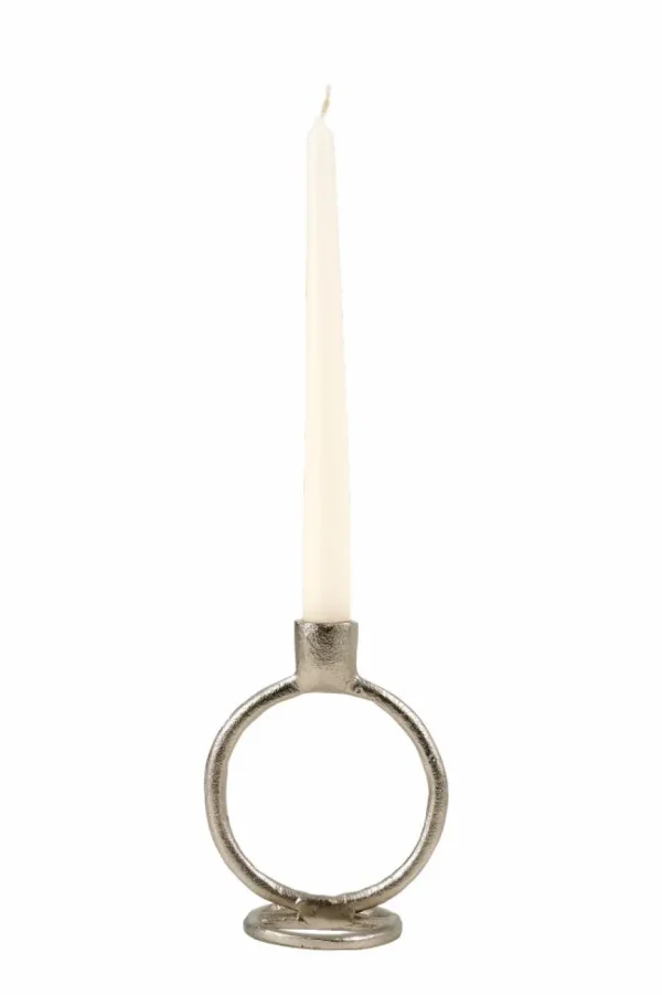 CASA RINGS Candelabro Marrón Claro> Candelabros
