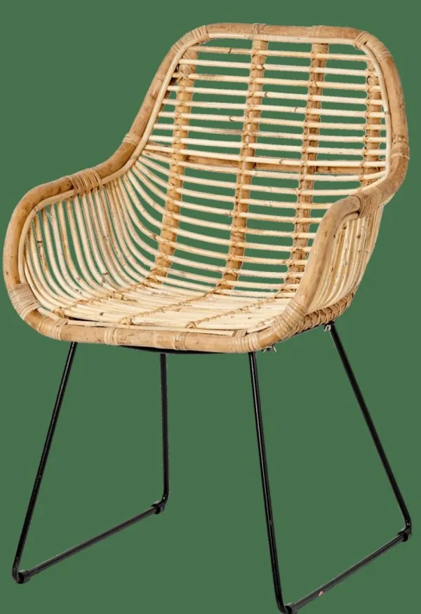 CASA ROTAN Silla De Comedor Natural> Sillas De Comedor