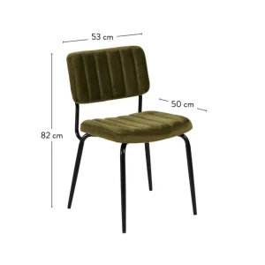 CASA ROXY Silla De Comedor Ancho Asiento: 46 Cm> Sillas De Comedor