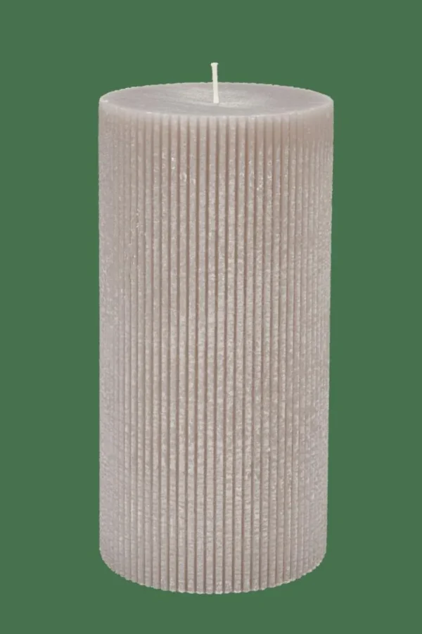 CASA RUSTIC Vela Rib Gris> Velas
