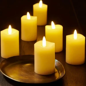 CASA RUSTIC Velas LED Juego De 6 Marfil> Velas Led