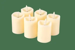 CASA RUSTIC Velas LED Juego De 6 Marfil> Velas Led
