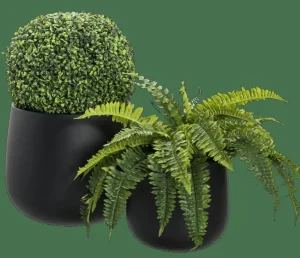 CASA SENSE Macetero Negro> Macetas | Maceteros De Jardín