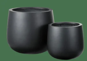 CASA SENSE Macetero Negro> Macetas | Maceteros De Jardín