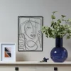CASA SEÑORITA Decoración De Pared Negro> Decoracion De Pared