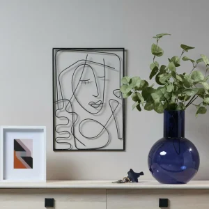 CASA SEÑORITA Decoración De Pared Negro> Decoracion De Pared