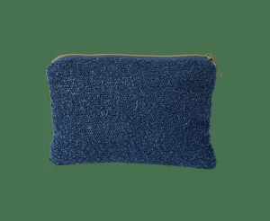 CASA SIERA Bolsa De Maquillaje Azul Oscuro> Neceseres