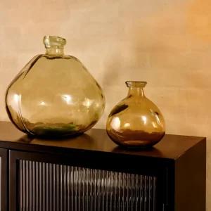 CASA SIMPLICITY Florero Taupe> Floreros