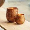 CASA SIRIUS Partylight Bronceado> Soprortes Para Velitas