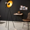 CASA SOLEIL Lámpara De Pie Negro> Lámparas De Pie