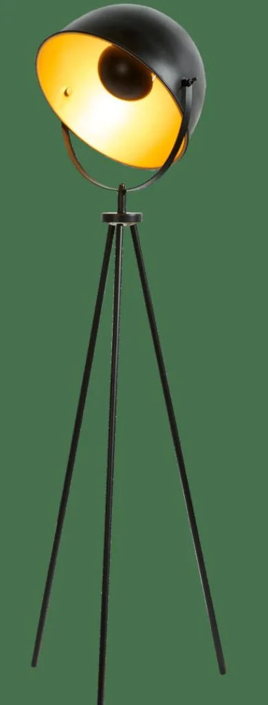 CASA SOLEIL Lámpara De Pie Negro> Lámparas De Pie