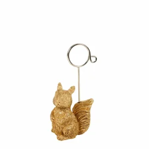 CASA SQUIRREL Decoración Dorado> Figuras Decorativas | Otoño