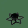 CASA STAR Soporte Para Vela Pequeña Negro> Soprortes Para Velitas