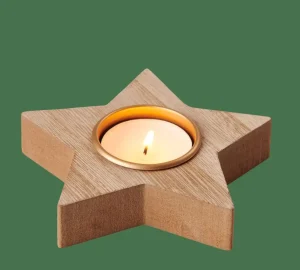 CASA STELLA Partylight Dorado, Natural> Soprortes Para Velitas