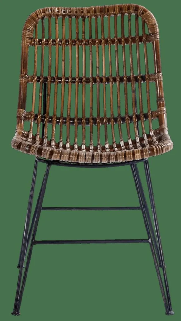 CASA SUMATRA Silla De Comedor Negro, Marrón> Sillas De Comedor