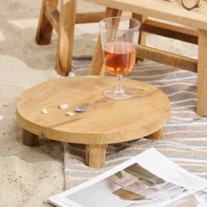 CASA TEAK Soporte Natural> Soportes Para Plantas