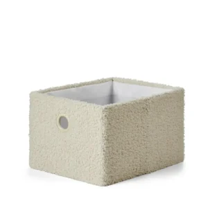 CASA TEDDY Cesta Plegable Blanco Apagado> Cajas De Almacenamiento