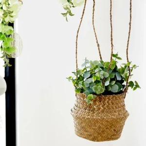CASA TERRA Planta En Maceta Blanco, Verde> Plantas Artificiales