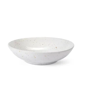 CASA TERRA Plato Hondo Blanco> Platos