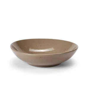 CASA TERRA Plato Hondo Taupe> Platos