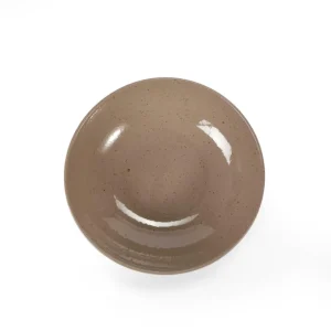 CASA TERRA Plato Hondo Taupe> Platos