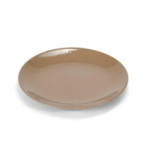 CASA TERRA Plato Taupe> Platos