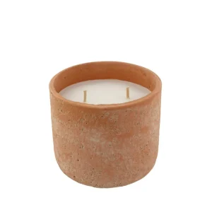 CASA TERRA Vela De Exterior Terracota> Velas Para Exterior