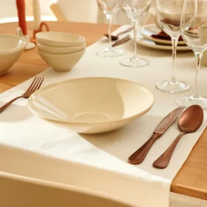 CASA TOKO SAND Plato Hondo Beis> Platos