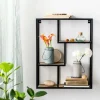 CASA TRAPP Estantería Para Colgar Negro> Estanterías