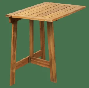 CASA UTAH Mesa Plegable Marrón> Mesas De Bistro | Mesas De Jardín
