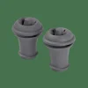 CASA VACUVIN Tapones De Vino Juego De 2 Gris> Accesorios Vino