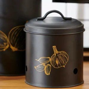 CASA VIRA Bote Negro> Latas | Taperes