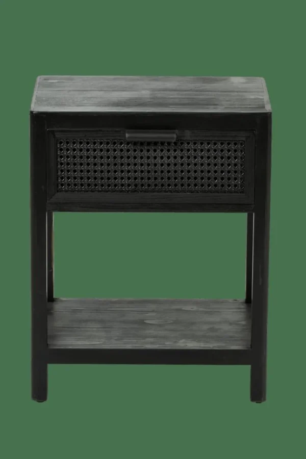 CASA WEBSTER Mesilla De Noche Negro> Mesillas De Noche | Cajoneras