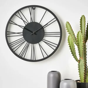 CASA WHEEL Reloj De Pared Negro> Campanas