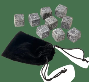 CASA WHISKEY Piedra Enfriarbebida Juego De 9 Gris Oscuro> Accesorios Coctéles