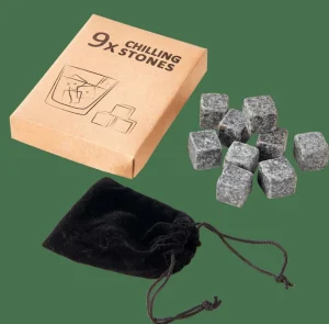CASA WHISKEY Piedra Enfriarbebida Juego De 9 Gris Oscuro> Accesorios Coctéles