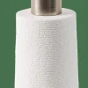 CASA WHITE ELEGANCE Dispensador De Jabón Blanco, Plateado> Accesorios De Tocador