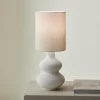 CASA WHITESTONE Lámp. Mesa/pantalla E27 Blanco Apagado> Lamparas De Mesa
