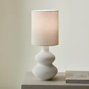 CASA WHITESTONE Lámp. Mesa/pantalla E27 Blanco Apagado> Lamparas De Mesa