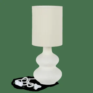 CASA WHITESTONE Lámp. Mesa/pantalla E27 Blanco Apagado> Lamparas De Mesa