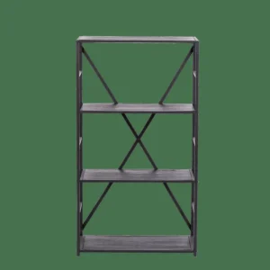 CASA XAVIER Estantería De Pared Negro> Zapateros | Estanterías
