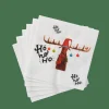 CASA X-MAS MOOSE Paquete De 20 Servilletas Multicolor> Servilletas